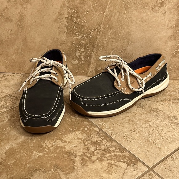 NWOT Rockport Works Sailing Club Leather Boat Shoe Sz 9.5 - Picture 8 of 8